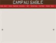 Tablet Screenshot of campausable.org